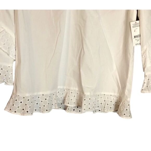 NWT! Lord & Taylor v neck blouse - Picture 8 of 12